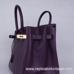 Hermes Birkin 35cm Togo Leather Purple