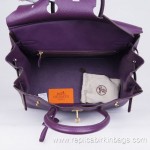 Hermes Birkin 35cm Togo Leather Purple