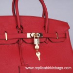 Hermes Birkin 35cm Togo Leather Red