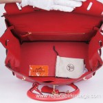 Hermes Birkin 35cm Togo Leather Red