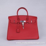 Hermes Birkin 35cm Togo Leather Red