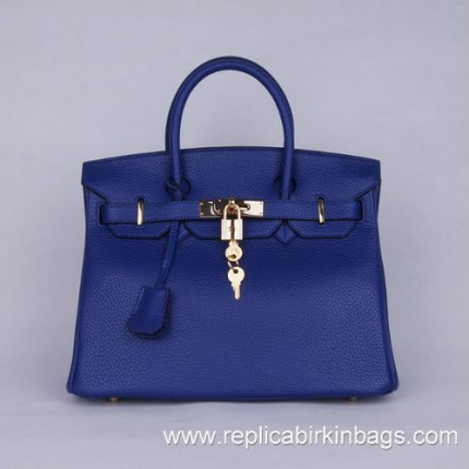 Hermes Birkin 35cm Togo Leather Electric Blue