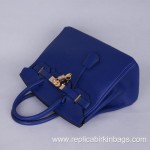 Hermes Birkin 35cm Togo Leather Electric Blue