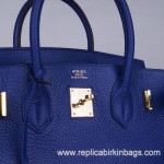 Hermes Birkin 35cm Togo Leather Electric Blue