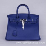 Hermes Birkin 35cm Togo Leather Electric Blue