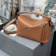 Replica Loewe Puzzle bag in classic calfskin Tan