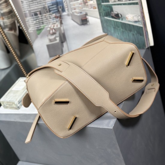 Replica Loewe Puzzle bag in soft grained calfskin beige