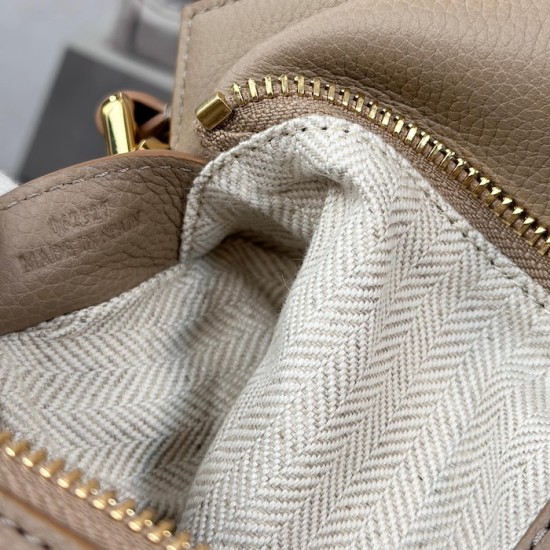 Replica Loewe Puzzle bag in soft grained calfskin beige