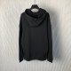 Replica Loewe Relaxed fit hoodie in black cotton