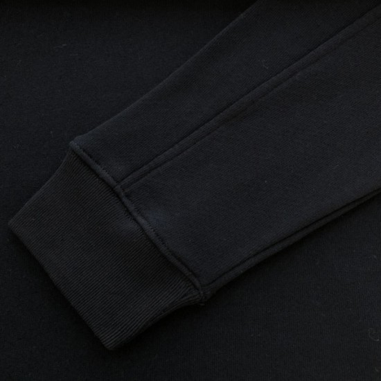 Replica Loewe Relaxed fit hoodie in black cotton