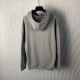 Replica Loewe Relaxed fit hoodie in cotton Grey