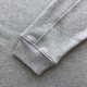 Replica Loewe Relaxed fit hoodie in cotton Grey