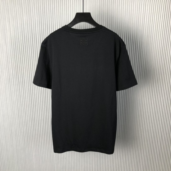 Replica Loewe Relaxed fit T-shirt in cotton Black