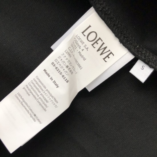 Replica Loewe Relaxed fit T-shirt in cotton Black