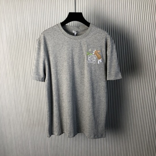 Replica Loewe Relaxed fit T-shirt in cotton Grey