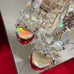 TOP QUALITY Christian Louboutin Goldora Sandal 100MM Gold