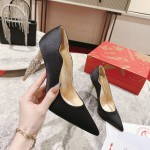 Christian Louboutin Lipstrass Pump 100 mm Black