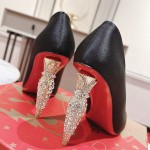 Christian Louboutin Lipstrass Pump 100 mm Black