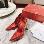 Christian Louboutin Lipstrass Pump 100 mm Red