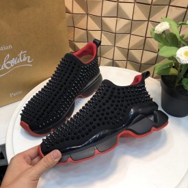 Replica Louboutin Spike Sock Flat