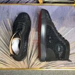 Christian Louboutin Louis Strass Sneakers Black