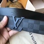 LV Damier Graphite Initiales Belt M9808