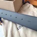 LV Damier Graphite Initiales Belt M9808