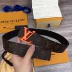 LV monogram canvas shape 40mm belt MP216Q