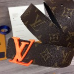 LV monogram canvas shape 40mm belt MP216Q