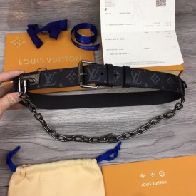 Replica LV Monogram Eclipse Chain Belt