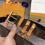 LV Monogram Canvas Signature 35MM Belt MP134U