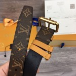 LV Monogram Canvas Signature 35MM Belt MP134U