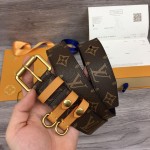 LV Monogram Canvas Signature 35MM Belt MP134U