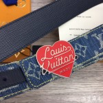 LV Denim 40MM Reversible Belt M0465V