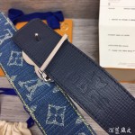 LV Denim 40MM Reversible Belt M0465V