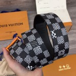 LV Distorted Damier Anagram 40mm Reversible Belt MP289U