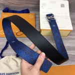 LV Damier Graphite Initiales 40MM Reversible Belt M0339S