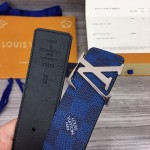 LV Damier Graphite Initiales 40MM Reversible Belt M0339S