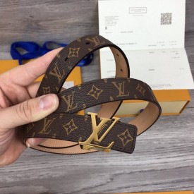 LV Monogram Canvas Initiales 25mm Belt M9781