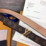 LV Monogram Canvas Initiales 25mm Belt M9781