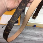 LV Monogram Canvas Initiales 25mm Belt M9781