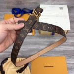 LV Monogram Canvas Initiales 25mm Belt M9781