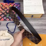 LV Damier Ebene Initiales 40MM Reversible Belt M0212