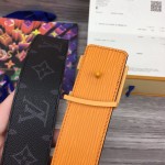 LV Monogram Eclipse Initiales 40MM Reversible Belt M0263