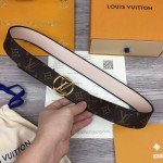 Women LV Monogram All Around 35MM Reversible Belt M0314