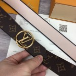 Women LV Monogram All Around 35MM Reversible Belt M0314