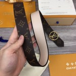 Women LV Monogram All Around 35MM Reversible Belt M0314