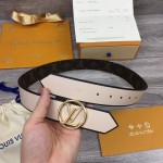 Women LV Monogram All Around 35MM Reversible Belt M0314