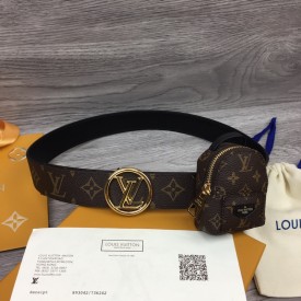 LV Monogram Canvas Palm Spring 35MM Belt M0353