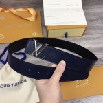 LV Pyramide 40mm Reversible Belt M9914